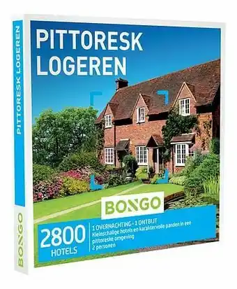 Dreamland Bongo cadeaubon Pittoresk Logeren aanbieding