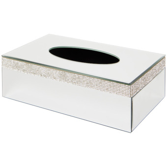 Glazen tissuebox