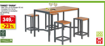 Hubo Tuinset "Padua" aanbieding