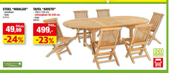 Hubo Stoel "hidalgo" aanbieding