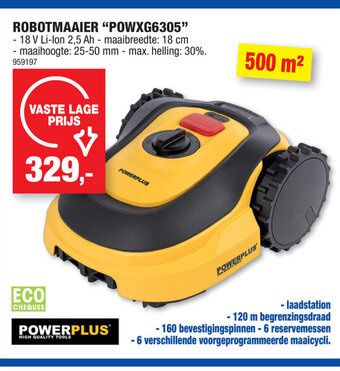 Hubo Robotmaaier "POWXG6305" aanbieding