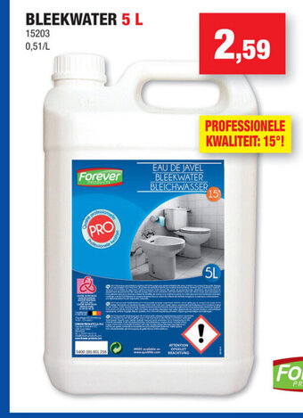 Hubo Bleekwater 5L aanbieding