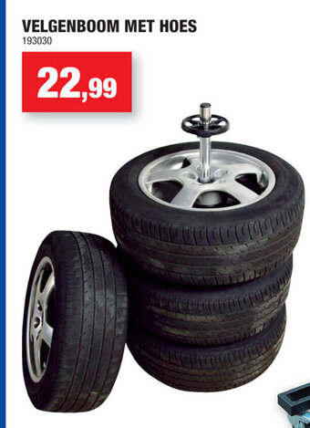 Hubo Velgenboom met hoes aanbieding
