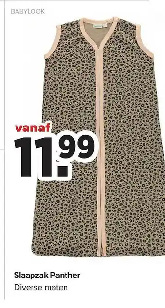 Slaapzak Panther Babylook