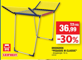 Hubo Droogrek "pegasus m classic" aanbieding