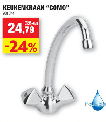 Hubo Keukenkraan "como" aanbieding