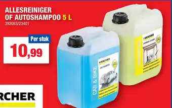 Karcher allesreiniger of autoshampoo 5L per stuk