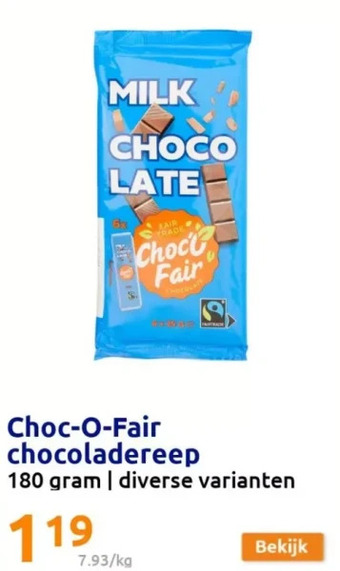 Choc-o-fair chocoladereep