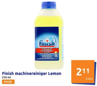 Action Finish machinereiniger lemon 250 ml aanbieding