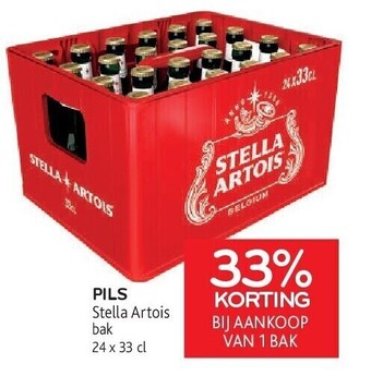 Alvo Pils stella artois bak 24 x 33 cl aanbieding