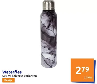 Action Waterfles aanbieding