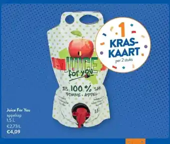 OKay Juice for you appelsap 1,5 l aanbieding