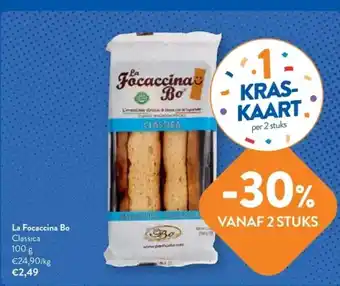 La focaccina bo classica 100 g