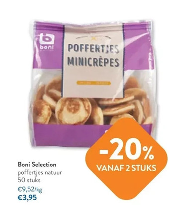 OKay Boni selection berlijnse bollen 2 stuks 230 g aanbieding
