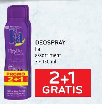 Fa deospray assortiment 3 x 150 ml