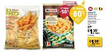 Delhaize Fijne frieten aanbieding