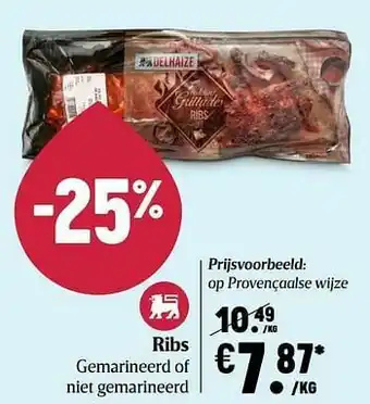 Ribs op provençaalse wijze