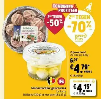 Ambachtelijke geitenkaas le larry bolletjes