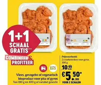 Delhaize Varkensvlees voor gyros aanbieding