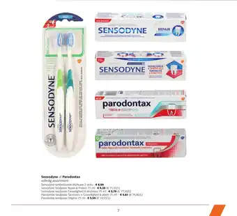 Sensodyne of Parodontax