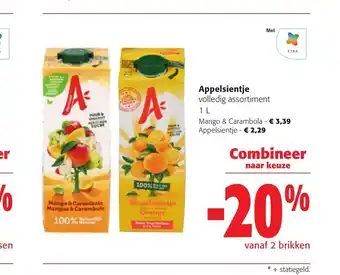 Colruyt Appelsientje aanbieding