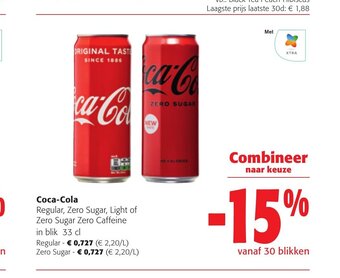 Colruyt Coca-Cola Regular aanbieding