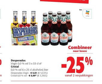 Colruyt Desperados Virgin aanbieding