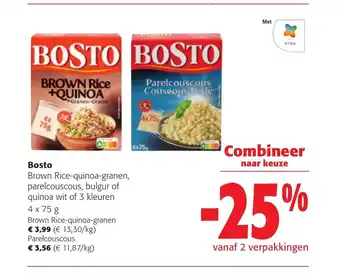 Colruyt Bosto Parelcouscous aanbieding