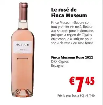 Colruyt Finca Museum rose 2022 aanbieding
