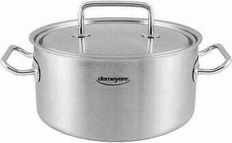 Makro Demeyere Kookpot met deksel Commercial Ø 28 cm aanbieding