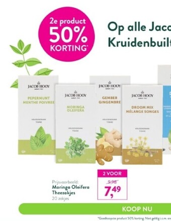 Moringa oleifera theezakjes 20 zakjes