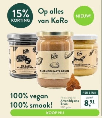 Amandelpasta bruin 500 gram