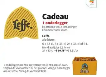 Colruyt Leffe alle bieren 6 x 33 cl, 8 x 33 cl, 24 x 33 cl of 6 l aanbieding