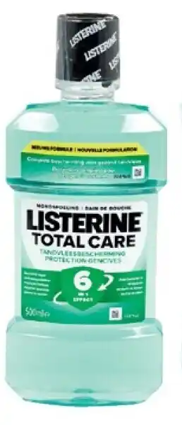 Colruyt Listerine total care 6in1 effect tandvleesbescherming 500 ml aanbieding