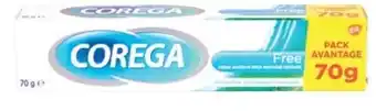 Colruyt Corega kleefcrème free 70 g aanbieding