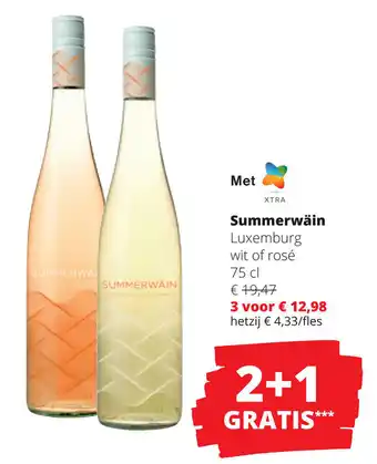 Summerwain Luxemburg wit 75CL