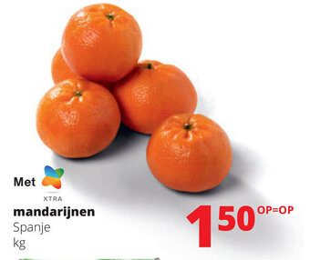 Spar Mandarijnen aanbieding