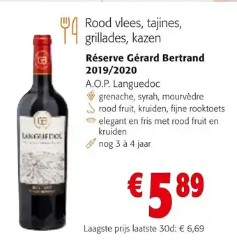Colruyt Reserve gerard bertrand 2019/2020 aanbieding