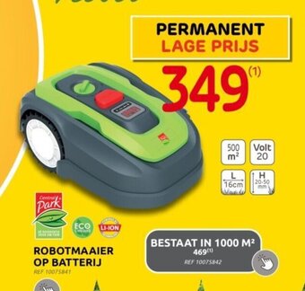 Robotmaaier Op Batterij Ref 10075841