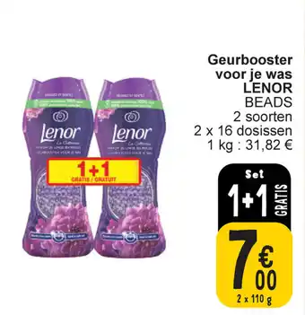 Cora Lenor Geurbooster Beads 2 x 110g aanbieding