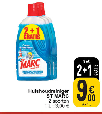 St Marc Huishoudreiniger 3 x 1L
