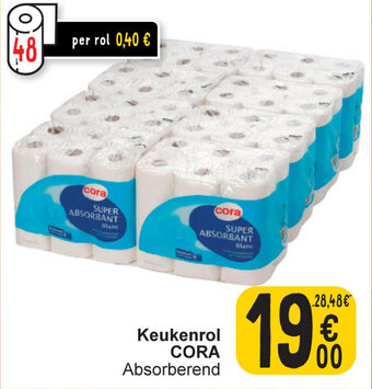 Cora Keukenrol Cora aanbieding