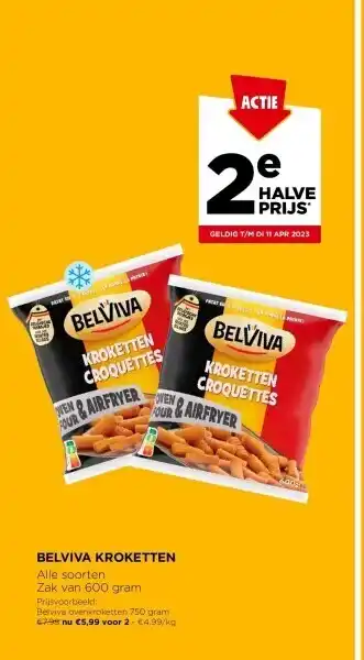 Jumbo Belviva kroketten aanbieding
