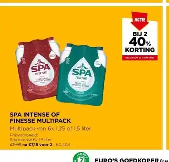 Jumbo Spa intense of finesse multipack aanbieding