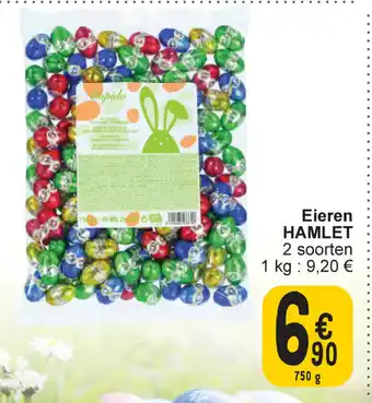 Cora Hamlet eieren 2 soorten 750 g aanbieding