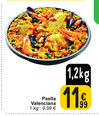 Paella valenciana 1,2 kg