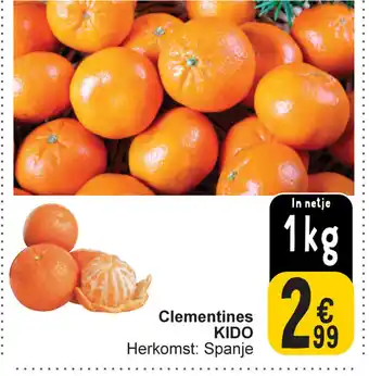 Cora Kido clementines in netje 1 kg aanbieding