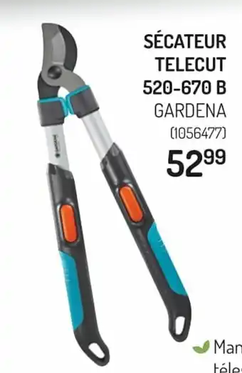 Secateur Telecut 520-670 B