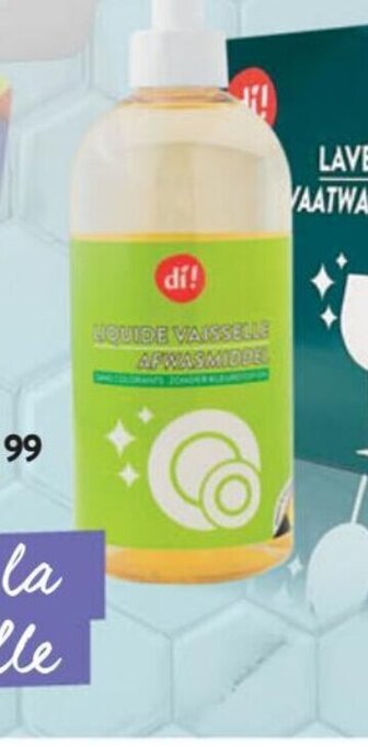 Di Liquide vaisselle afwasmiddel aanbieding