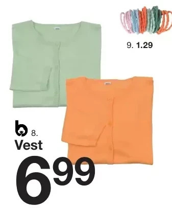 Zeeman Vest aanbieding